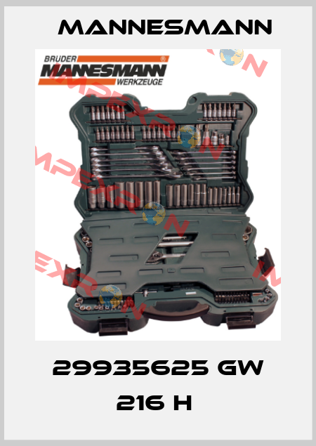 29935625 GW 216 H  Mannesmann