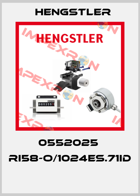 0552025  RI58-O/1024ES.71ID  Hengstler