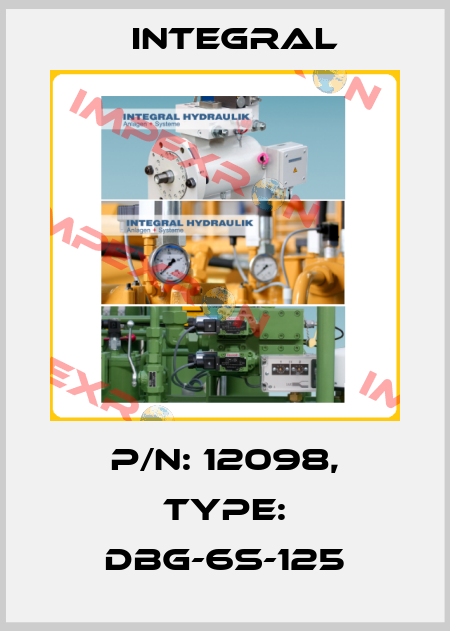 P/N: 12098, Type: DBG-6S-125 Integral
