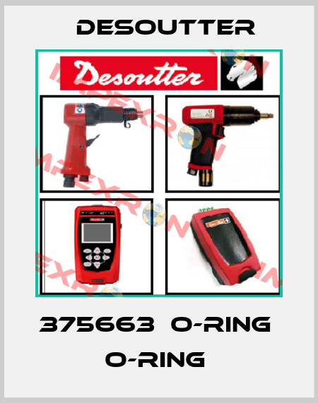 375663  O-RING  O-RING  Desoutter