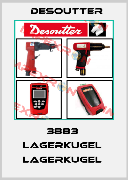 3883  LAGERKUGEL  LAGERKUGEL  Desoutter