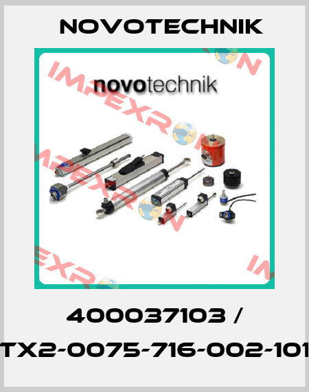 400037103 / TX2-0075-716-002-101 Novotechnik