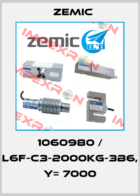 1060980 / L6F-C3-2000kg-3B6, Y= 7000 ZEMIC
