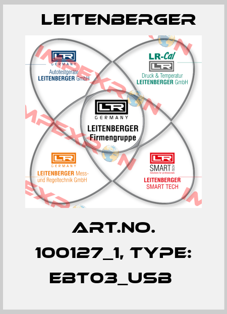 Art.No. 100127_1, Type: EBT03_USB  Leitenberger