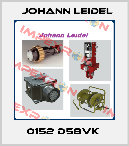 0152 D58VK  Johann Leidel