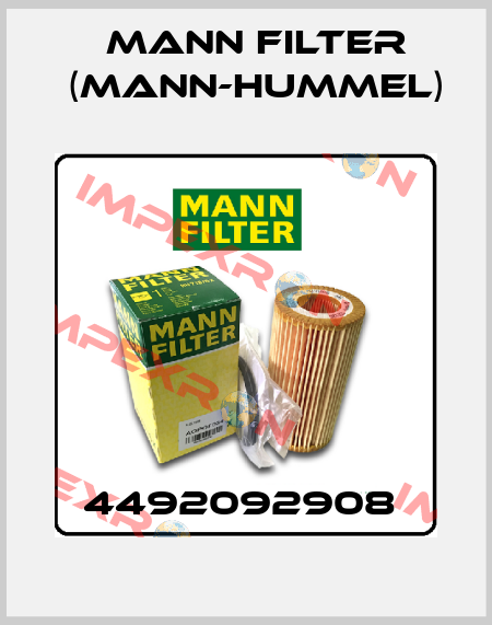 4492092908  Mann Filter (Mann-Hummel)