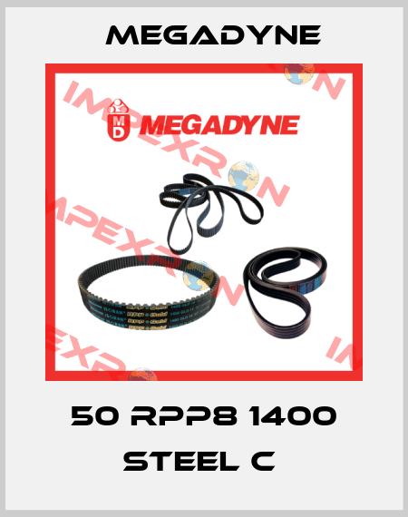 50 RPP8 1400 STEEL C  Megadyne