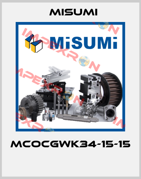 MCOCGWK34-15-15  Misumi