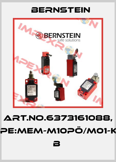 Art.No.6373161088, Type:MEM-M10PÖ/M01-KL2            B  Bernstein