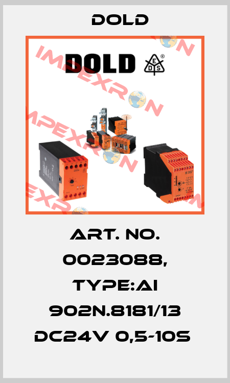 Art. No. 0023088, Type:AI 902N.8181/13 DC24V 0,5-10S  Dold