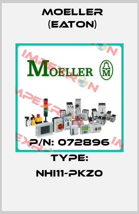 P/N: 072896 Type: NHI11-PKZ0 Moeller (Eaton)