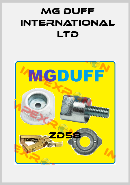 ZD58 MG DUFF INTERNATIONAL LTD
