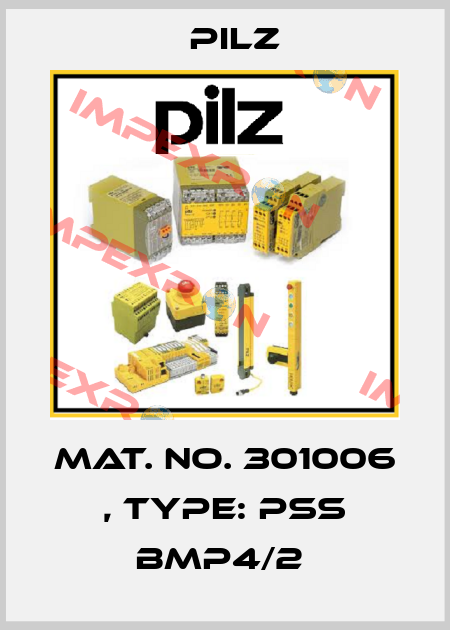 Mat. No. 301006 , Type: PSS BMP4/2  Pilz