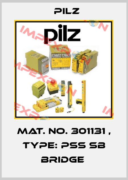 Mat. No. 301131 , Type: PSS SB BRIDGE  Pilz