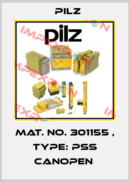 Mat. No. 301155 , Type: PSS CANopen  Pilz