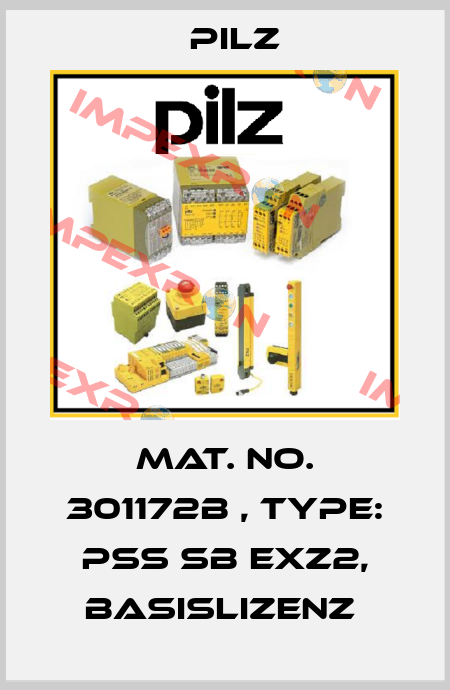 Mat. No. 301172B , Type: PSS SB EXZ2, Basislizenz  Pilz