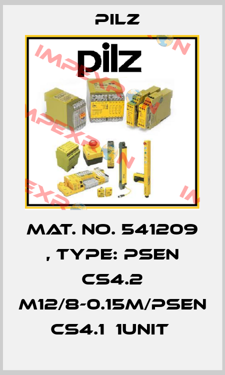 Mat. No. 541209 , Type: PSEN cs4.2 M12/8-0.15m/PSEN cs4.1  1Unit  Pilz