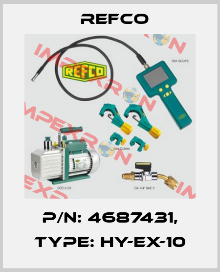p/n: 4687431, Type: HY-EX-10 Refco