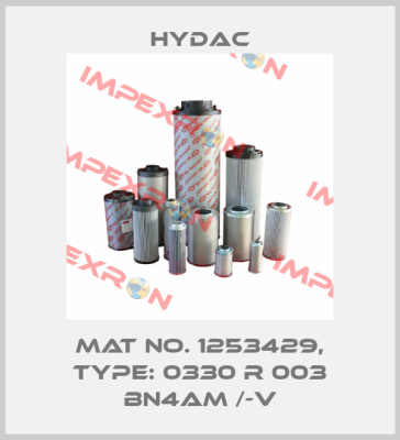 Mat No. 1253429, Type: 0330 R 003 BN4AM /-V Hydac