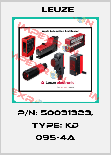 p/n: 50031323, Type: KD 095-4A Leuze