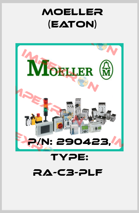 P/N: 290423, Type: RA-C3-PLF  Moeller (Eaton)