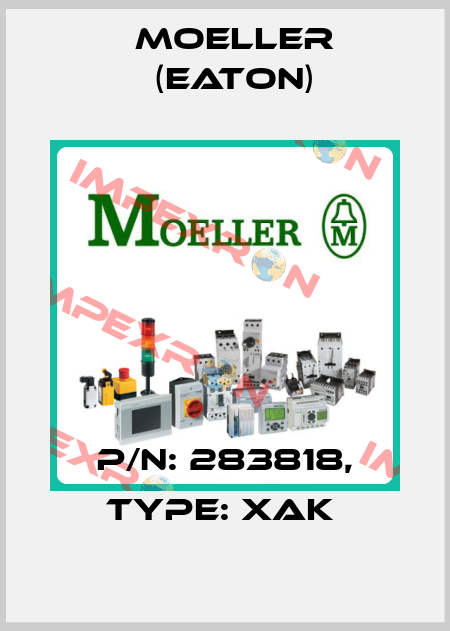 P/N: 283818, Type: XAK  Moeller (Eaton)