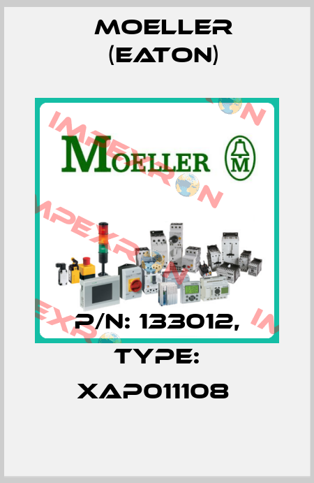 P/N: 133012, Type: XAP011108  Moeller (Eaton)