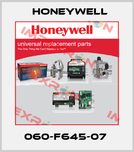 060-F645-07  Honeywell