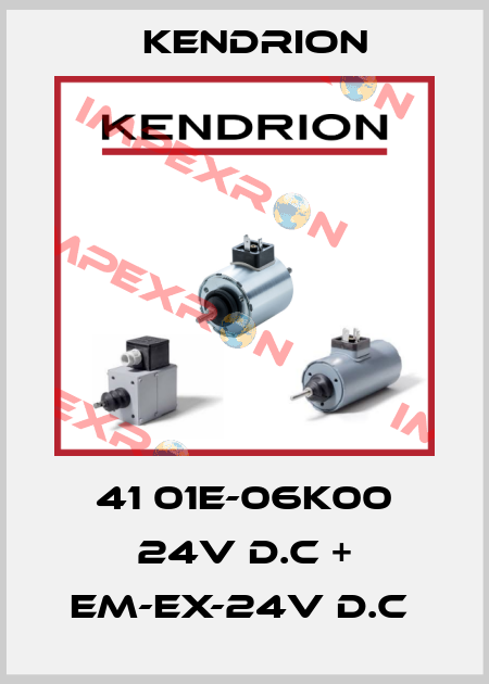 41 01E-06K00 24V D.C + EM-EX-24V D.C  Kendrion