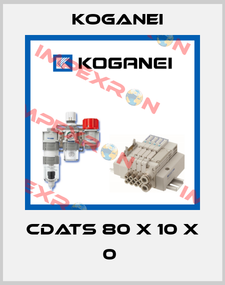 CDATS 80 X 10 X 0  Koganei