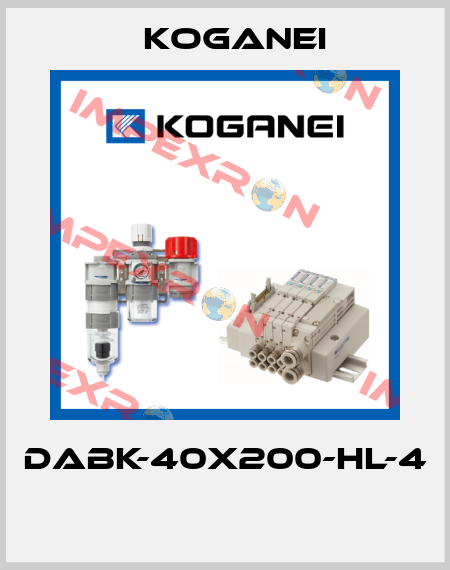 DABK-40X200-HL-4  Koganei