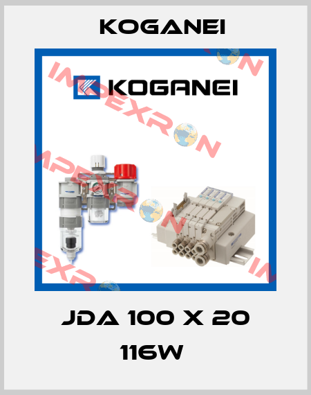 JDA 100 X 20 116W  Koganei