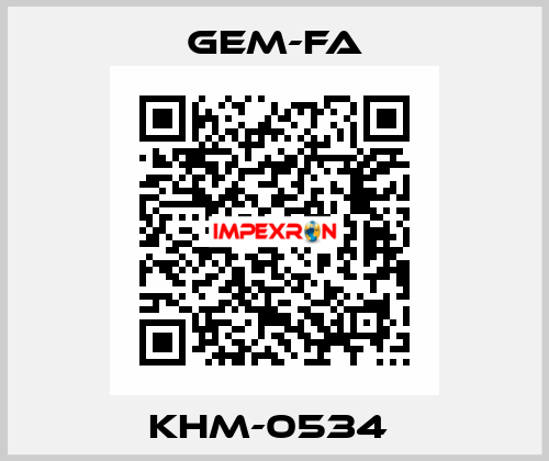 KHM-0534  Gem-Fa