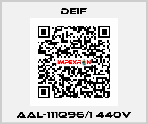 AAL-111Q96/1 440V Deif