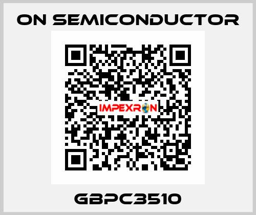 GBPC3510 On Semiconductor