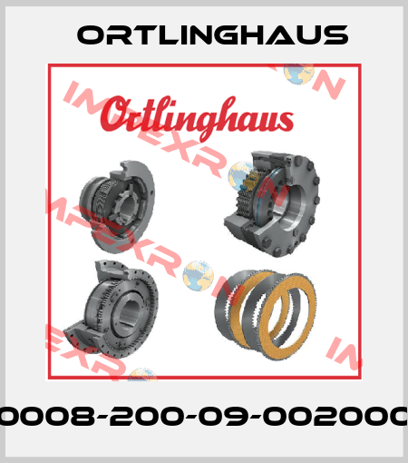 0008-200-09-002000 Ortlinghaus