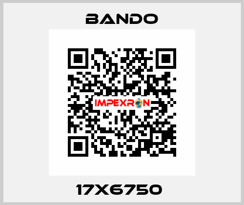 17X6750  Bando