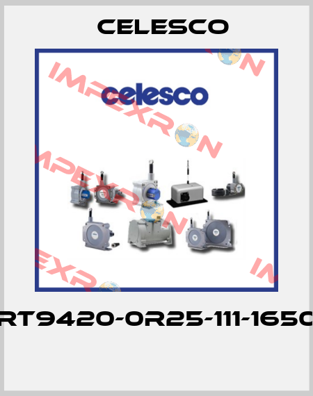 RT9420-0R25-111-1650  Celesco