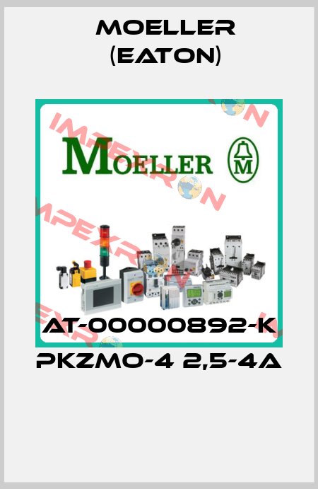 AT-00000892-K PKZMO-4 2,5-4A  Moeller (Eaton)