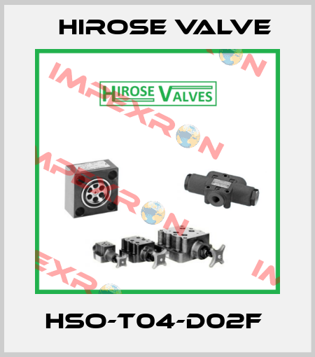 HSO-T04-D02F  Hirose Valve