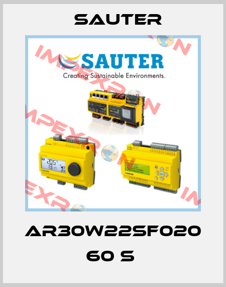 AR30W22SF020 60 s  Sauter