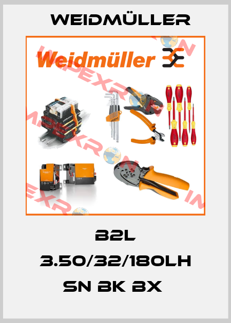 B2L 3.50/32/180LH SN BK BX  Weidmüller