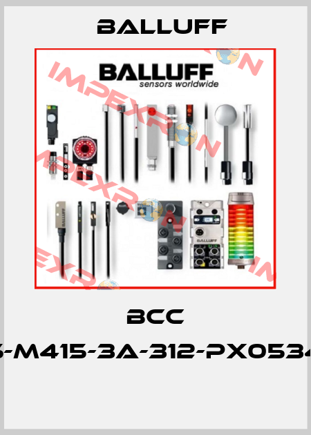 BCC M425-M415-3A-312-PX0534-003  Balluff