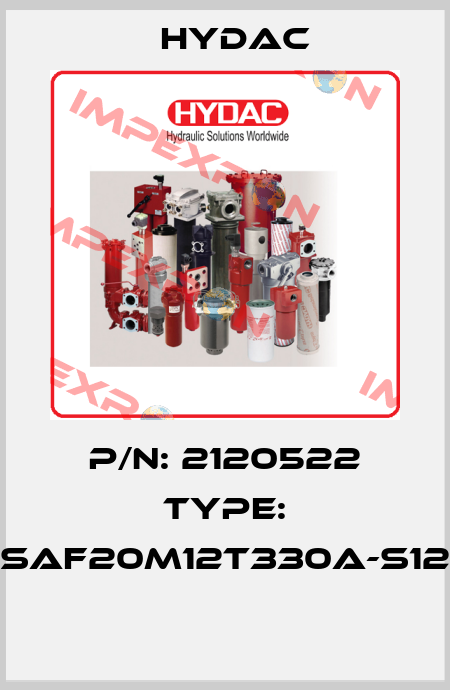 P/N: 2120522 Type: SAF20M12T330A-S12  Hydac