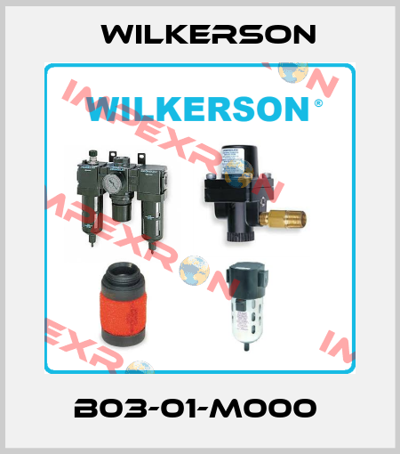 B03-01-M000  Wilkerson