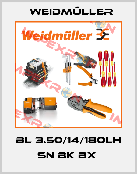 BL 3.50/14/180LH SN BK BX  Weidmüller