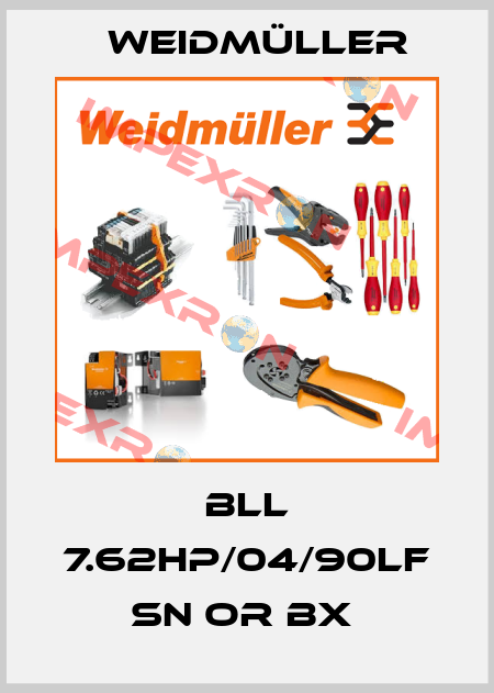 BLL 7.62HP/04/90LF SN OR BX  Weidmüller