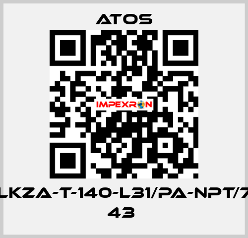 DLKZA-T-140-L31/PA-NPT/7C 43  Atos