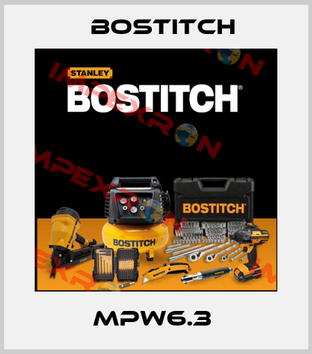 MPW6.3  Bostitch