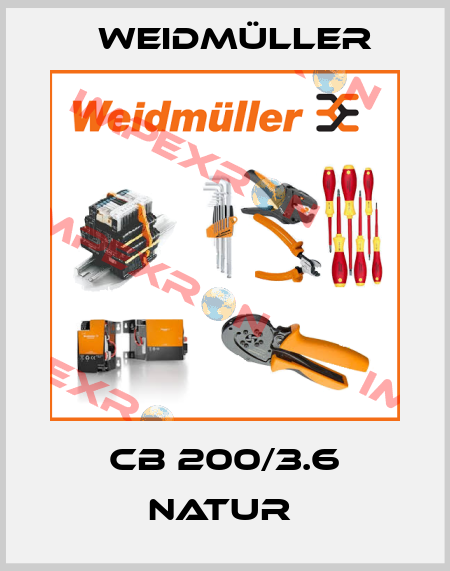 CB 200/3.6 NATUR  Weidmüller